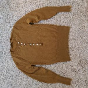 Everlane cashmere Henley sweater